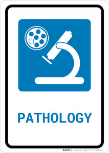 Pathology with Icon Portrait - Wall Sign