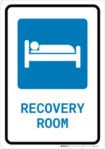 Recovery Room with Icon Portrait - Wall Sign