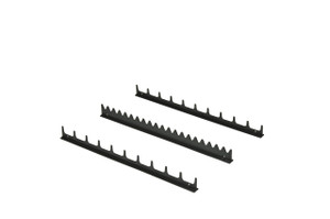 20 Tool Screwdriver Rail Set w/Mag Tape - Black