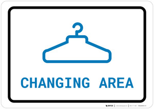 Changing Area with Icon Landscape v2 - Wall Sign