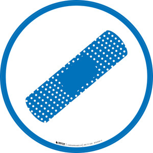 Plaster White - Floor Sign