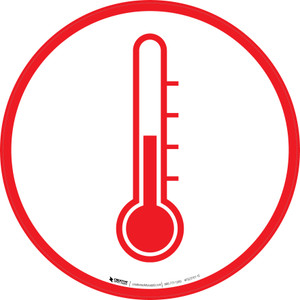 Temperature White - Floor Sign