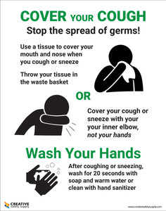 Cover Your Cough - Poster Cover Your Cough - Poster