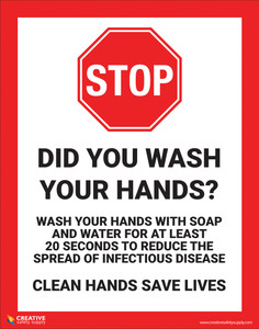 Did You Wash Your Hands - Poster Did You Wash Your Hands - Poster