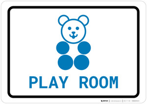Play Room with Icon Landscape v2 - Wall Sign