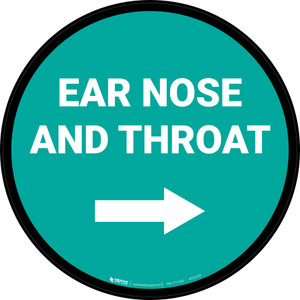 Ear Nose And Throat Arrow Right Circular