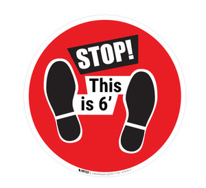 STOP - This is 6'