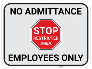 Restricted Area Signs Creative Safety Supply - restricted area sign roblox