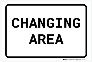 Changing Area Landscape - Label