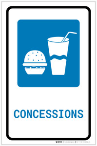 Concessions with Icon Portrait - Label