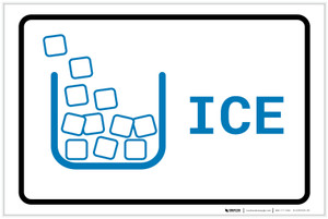 Ice with Icon Landscape v2 - Label