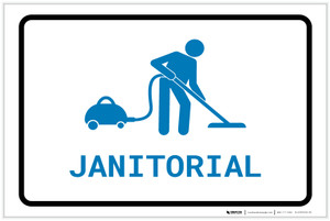 Janitorial with Icon Landscape v2 - Label