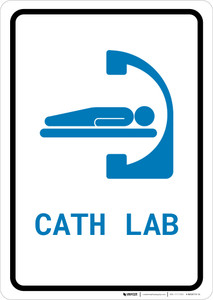 Cath Lab with Icon Portrait v2 - Wall Sign