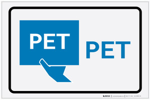PET with Icon Landscape v2 - Label