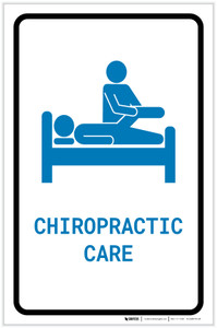 Chiropractic Care with Icon Portrait v2 - Label
