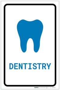 Dentistry with Icon Portrait v2 - Label