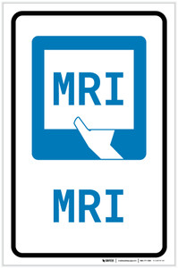 MRI with Icon Portrait - Label