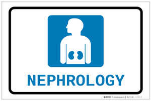 Nephrology with Icon Landscape - Label