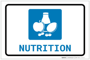 Nutrition with Icon Landscape - Label