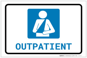 Outpatient with Icon Landscape - Label