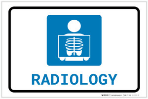 Radiology with Icon Landscape - Label