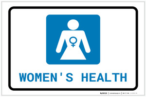 Women's Health with Icon Landscape - Label