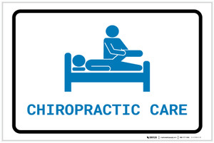 Chiropractic Care with Icon Landscape v2 - Label
