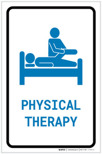 Physical Therapy with Icon Portrait v2 - Label
