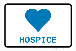 Hospice with Icon Landscape v2 - Label