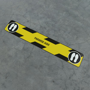 Pararse Aqui - Feet- Social Distancing Strip