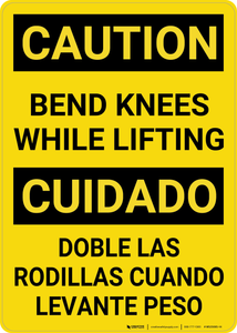 Caution: Battery Inside - Wall Sign