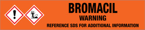 Bromacil [CAS# 314-40-9] - GHS Pipe Marking Label