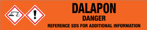 Dalapon [CAS# 75-99-0] - GHS Pipe Marking Label