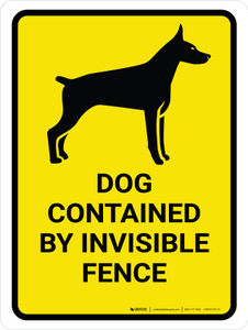 dog warning signs for fences