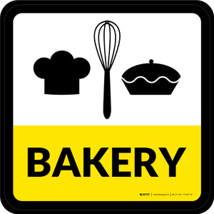 Bakery Square - Floor Sign