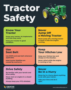 Tractor Safety - Poster