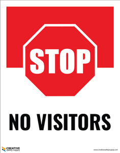Stop: No Visitors - Poster