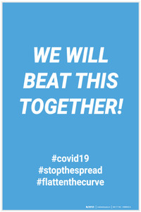 We Will Beat This Together - Label