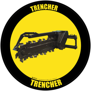 Trencher - Floor Sign