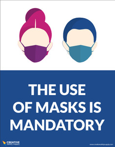 The Use of Masks Is Mandatory - Poster