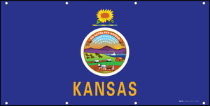 Kansas State Flag - Banner