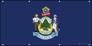 Maine State Flag - Banner