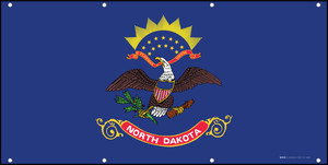 North Dakota State Flag - Banner