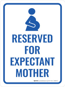 Reserved Expectant Mother Portrait - Wall Sign