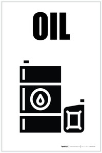 Oil with Icon Portrait - Label