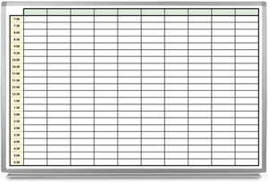 30 Minute Schedule with Color Whiteboard