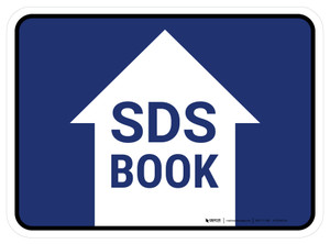 5S SDS Book Rectangle - Floor Sign