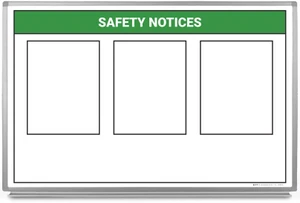 Safety Notices Whiteboard