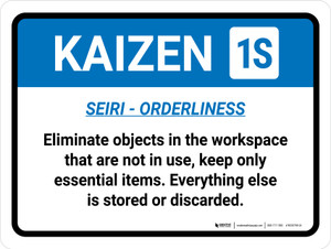 Kaizen 1S Landscape - Wall Sign