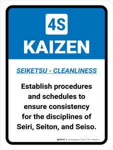 Kaizen 4S Portrait - Wall Sign